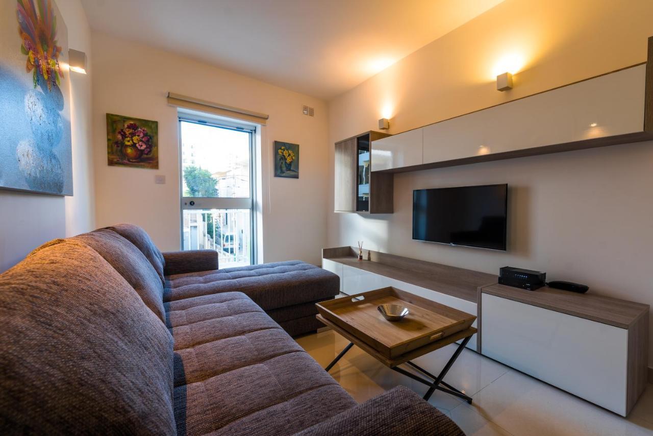 Sh5A-Qawra Prime Location 2 Bedroom Apartment St. Paul's Bay Exteriör bild