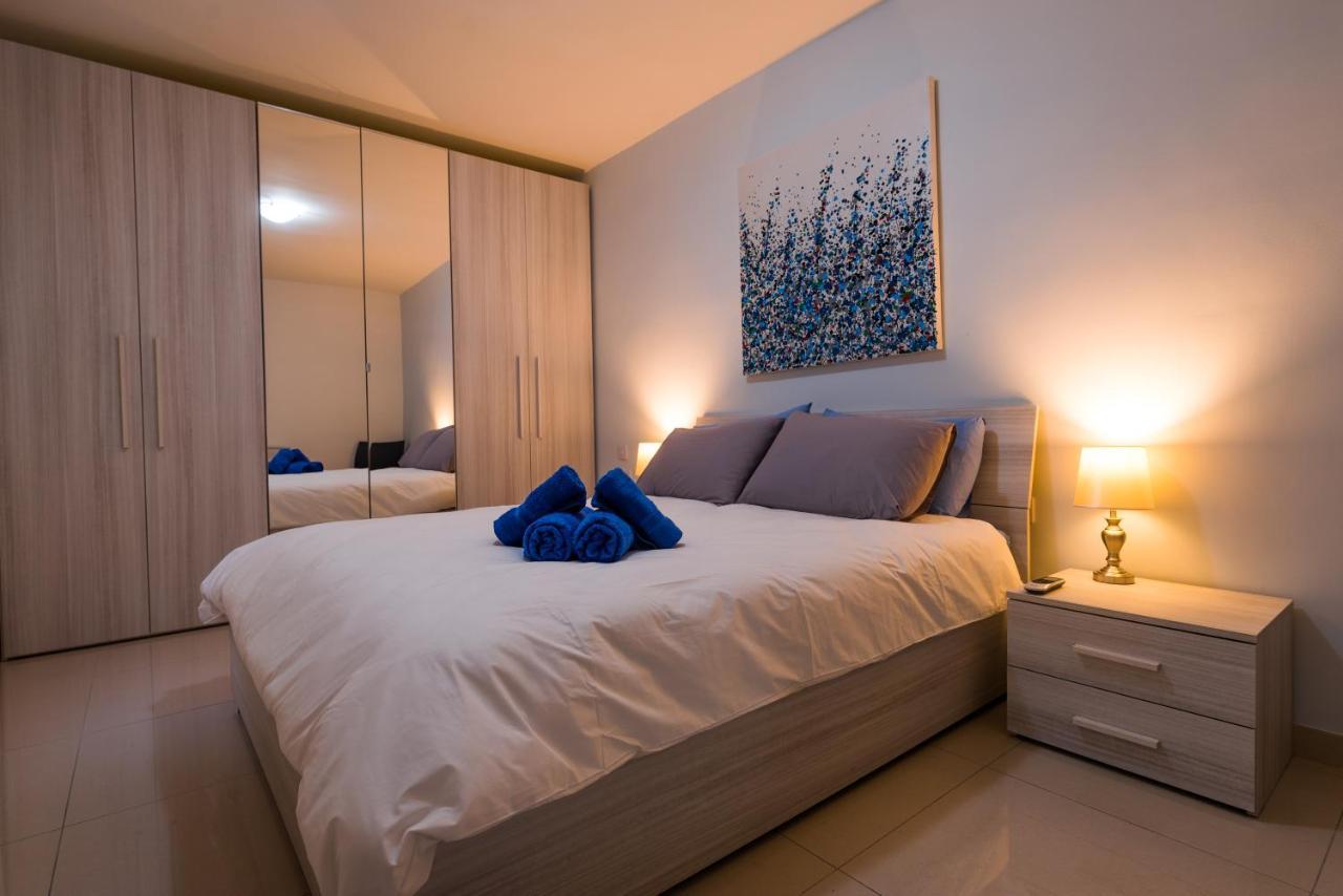 Sh5A-Qawra Prime Location 2 Bedroom Apartment St. Paul's Bay Exteriör bild